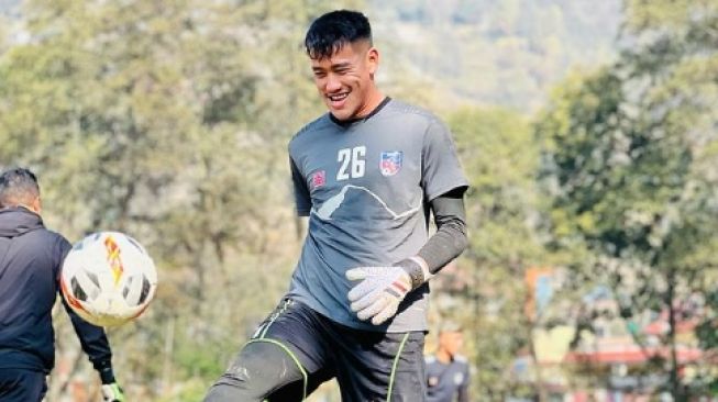 Profil Deep Karki, Kiper Nepal yang Kebobolan 7 Kali Saat Hadapi Timnas Indonesia