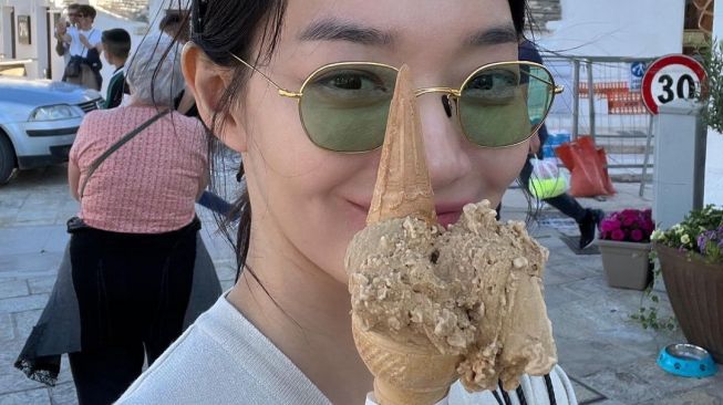 Momen Shin Min Ah Liburan di Italia (Instagram/@illusomina)