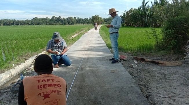 Mentan: Jalan Usaha Tani Membantu Produktivitas Pertanian Jadi Meningkat