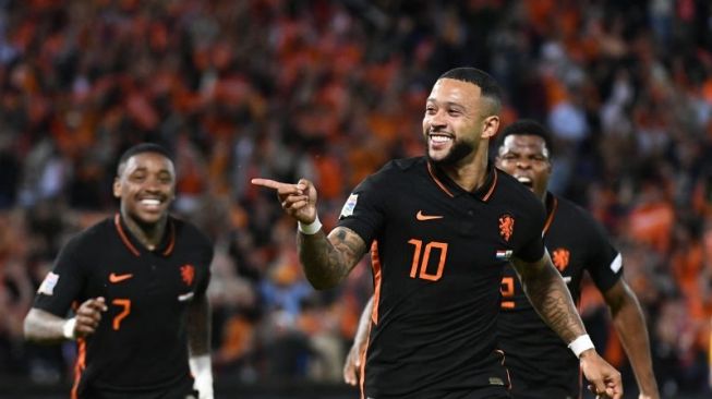 Hasil Belanda vs Wales: Gol Telat Memphis Depay Menangkan Tim Oranje