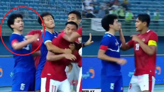 Takut Diserang Netizen Indonesia Setelah Pukul Kepala Saddil Ramdani, Pemain Timnas Nepal Kunci Akun Instagram