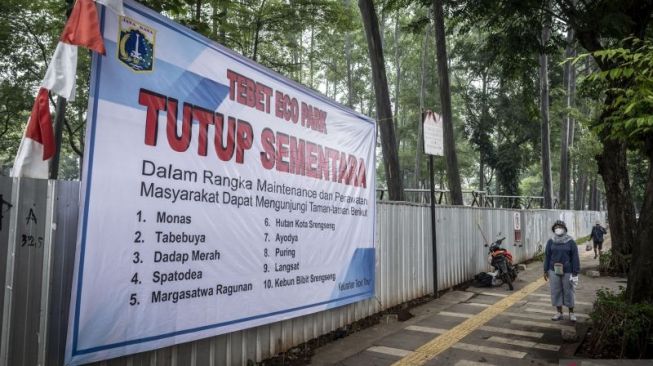 Penutupan Tebet Eco Park Diperpanjang, Warga DKI Nantinya Wajib Daftar Lewat JAKI Sebelum Datang