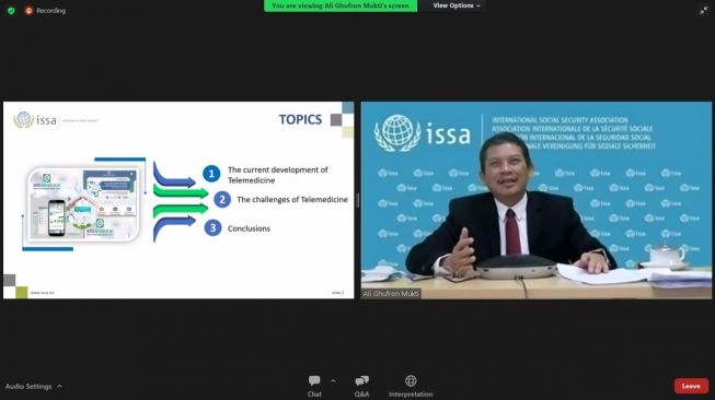 Dirut BPJS Kesehatan: Telemedicine Jadi Kunci Layanan Kesehatan di Masa Pandemi