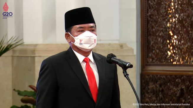 Tugas Khusus Jokowi Ke Hadi Tjahjanto Usai Dilantik Jadi Menteri ATR/BPN: Selesaikan Lahan IKN!