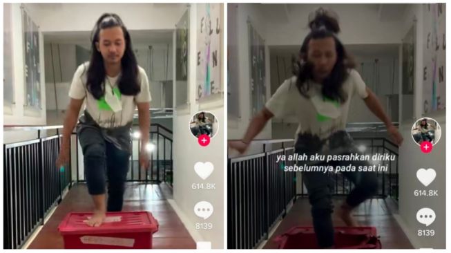 6 Video Kimichallenge Terviral, Ada yang Hampir Digigit Burung