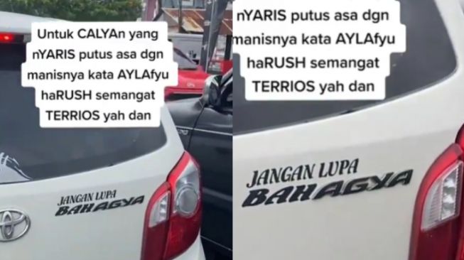 Ditambah Stiker, Wujud Merek Mobil Ini Malah Bikin Warganet Ngakak