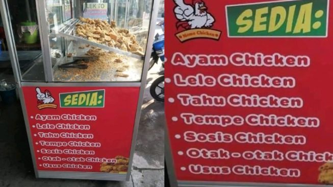 Bikin Ngakak, Jual Gorengan Unik, Warganet Salfok dengan Daftar Menunya