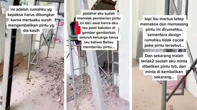 Tak Habis Pikir! Wanita Curhat Sampai Harus Bongkar Rumah Gegara Mertua Ngotot Minta Pintu Dikembalikan