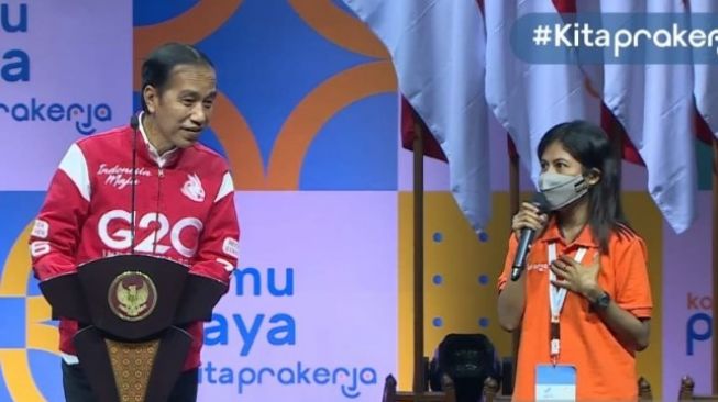 Alumni Kartu Prakerja ke Presiden Jokowi: Lanjut Terus Sampai Seumur Hidup