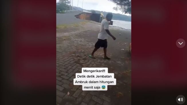 Tangkapan layar video. [TikTok/@bryanimanuell]