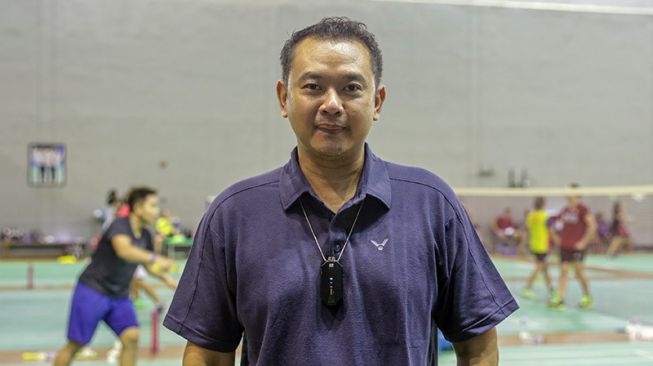 The coach of the women's doubles of the Cipayung PBSI Pelatnas, Eng Hian, told the condition of the pair Greysia Polii/Apriyani Rahayu ahead of the Sudirman Cup team tournament, Friday (17/9/2021).  ANTARA/HO-PP PBSI/am.