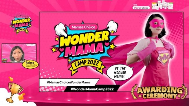 Awarding Ceremony Wonder Mama Camp 2022 by Mama's Choice (dok.dewiku.com)