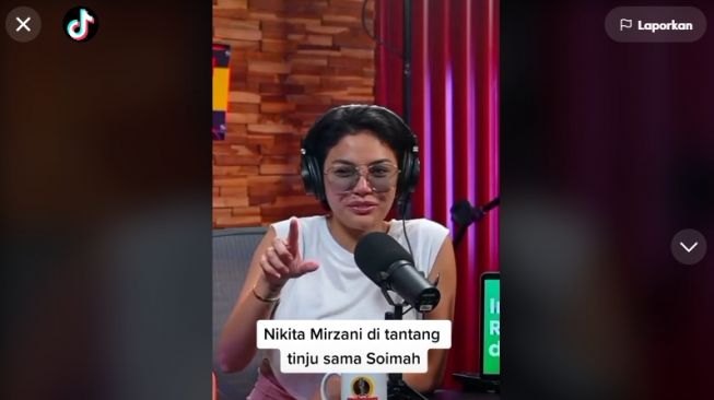 Nikita Mirzani Mundur Ditantang Soimah Tinju: Kualat Nanti