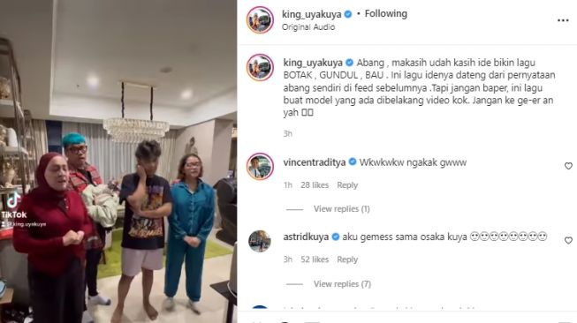 Uya Kuya sindir Razman Nasution (instagram.com)