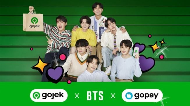 Gojek Kolaborasi dengan BTS, Hadirkan Beragam Promo