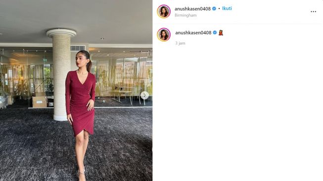 Gaya Stylish Anushka Sen, artis India yang hendak debut di Korea (instagram/anushkasen0408)