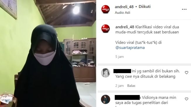 Tepergok Berbuat Tak Senonoh dengan Pacar, Remaja Perempuan Ini Bikin Video Klarifikasi Minta Maaf