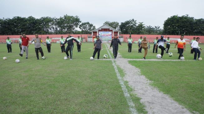 Turnamen Liga Santri Digelar, Bupati Asahan: Jaga Sportivitas