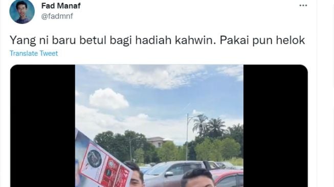 Viral Kado Pernikahan Tak Terduga dari Teman Tuai Perdebatan Warganet