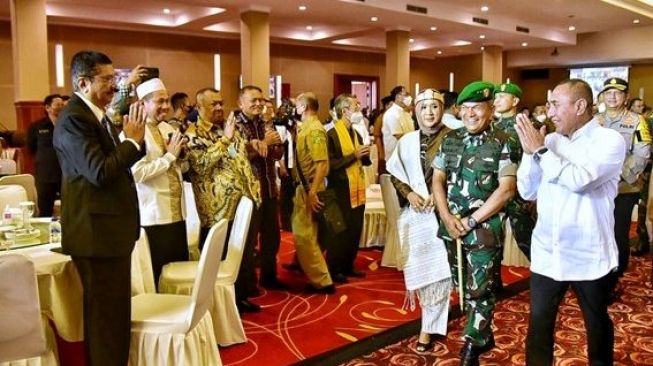 Gubernur Sumut Edy Rahmayadi: TNI Ini Tak Mengenal Warna dalam Partai