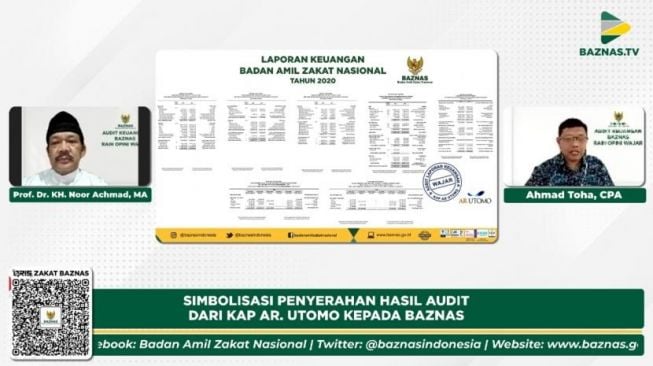 Jalankan Pengelolaan ZIS secara Transparan, Baznas Konsisten Raih WTP