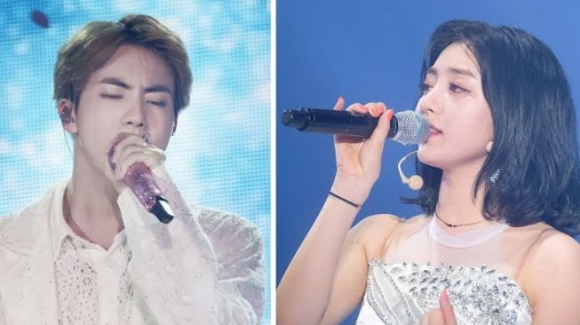 Giat Berlatih, Jin BTS dan Jihyo TWICE Tuai Pujian dari Guru Vokal Mereka