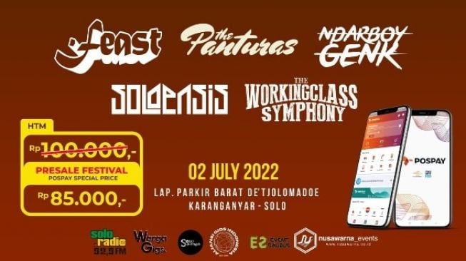 Yuk! Beli Tiket Konser Musik Indie Playground Resurrection Solo Pakai Pospay Biar Dapat Diskon