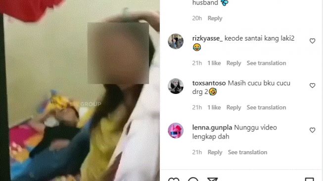 Suami pergoki istri kelon dengan pria lain di kamar kos (Instagram/ @lambeturahkawanua).