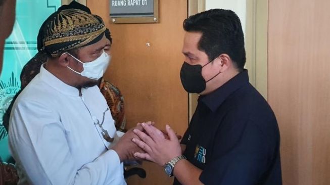 Bertemu Haedar Nashir di Kantor PP Muhammadiyah Selama 1,5 Jam, Ini yang Dibicarakan Erick Thohir