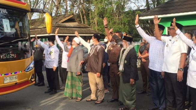 Kemenag Kota Taman Antisipasi Persebaran Covid-19 Jelang Kedatangan 71 Jemaah Haji