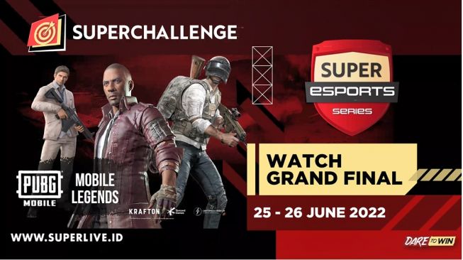 Grand Final Super Esport Series Season 2 akan berlangsung pada 25 dan 26 Juni 2022. [Super Esport Series]