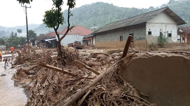 Penampakan Usai Banjir Bandang di Leuwiliang Bogor, Jawa Barat [Ist]