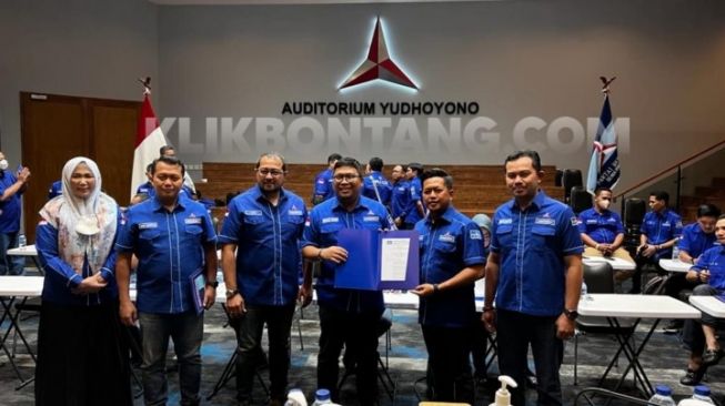 SK Ditangan, Ketua Definitif DPC Partai Demokrat Bontang Amriadi: Kami Optimistis