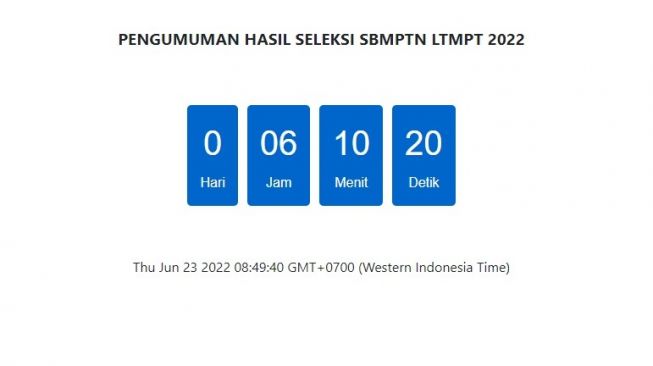 Pengumuman SBMPTN 2022 Jam Berapa? Tersisa Beberapa Jam Lagi, Cek Lewat Link Ini!