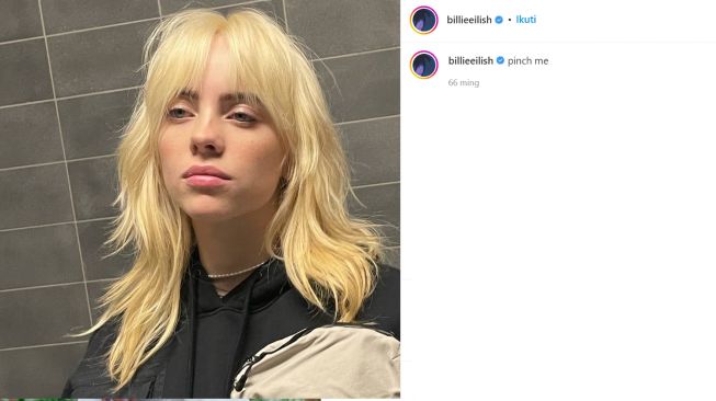 Gaya rambut billie eilish (instagram/billieeilish)