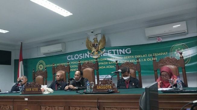 PT Banda Aceh Lakukan Pengawasan dan Pembinaan Seluruh Jajaran PN se-Aceh