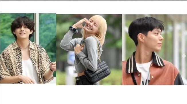 Saat V BTS, Lisa BLACKPINK dan Park Bo Gum Bepergian Bersama ke Prancis, Ini Gaya Modisnya