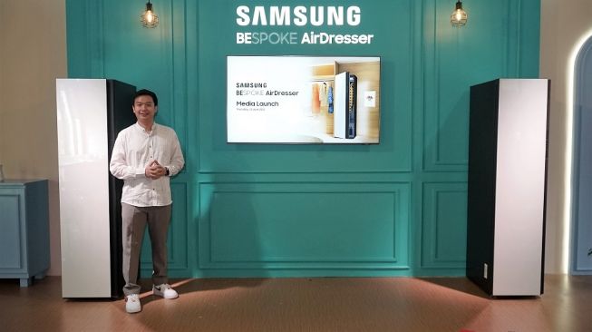 Melvin Rubianto, Head of Home Appliances Product Marketing, Samsung Electronics Indonesia, dalam peluncuran pada Kamis (23/6/2022)  [Samsung Electronics Indonesia].