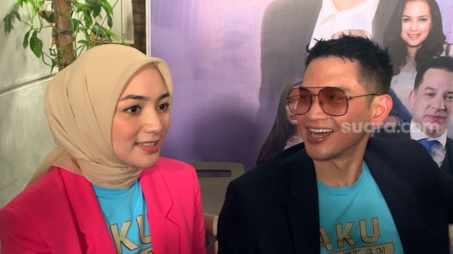 Rezky Aditya dan Citra Kirana [Adiyoga Priyambodo/Suara.com]