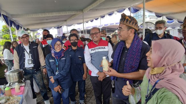 54 UMKM Binaan Rumah Kreatif BUMN Raup Cuan di Pasar Rakyat Mojokerto
