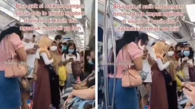 Viral Penumpang Protes Gara-gara MRT Kelewat Berisik dan Ramai, Justru Jadi Perdebatan Warganet
