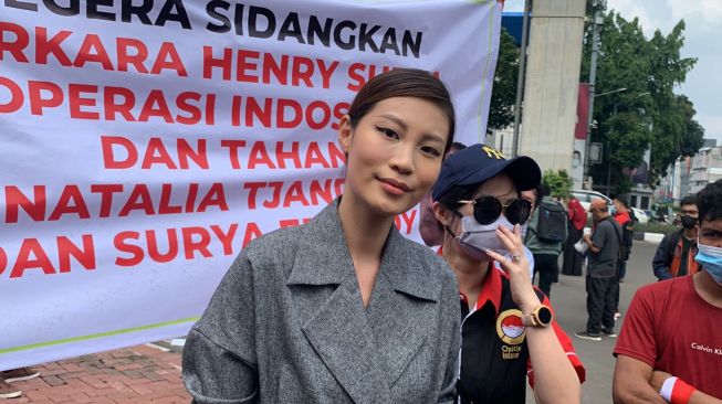 Rugi Rp 2 Miliar, Patricia Gouw Ikut Demo Tuntut Kasus Indosurya Diusut Tuntas