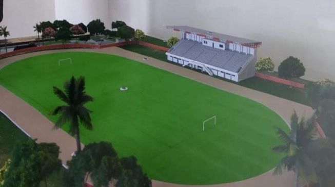 Tribun Stadion Amlapura Berkapasitas 1000 Penonton Akan Dibangun Menggunakan Dana Rp 16 Miliar