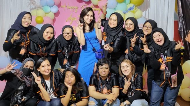 Pesta Kejutan Ultah Ayu Ting Ting (Instagram/@ayutingting92)