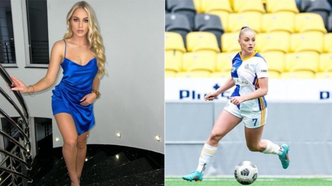 4 Pose Memukau Ana Maria Markovic, Pesepak Bola yang Tidak Senang Dibilang Seksi