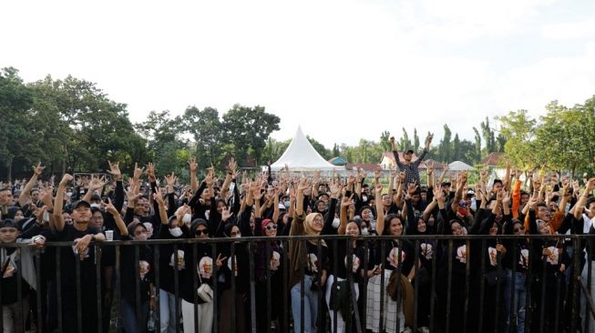 Kenalkan Ganjar ke Anak Muda, Ribuan Milenial di Sumsel Gelar GMC Fun Fest