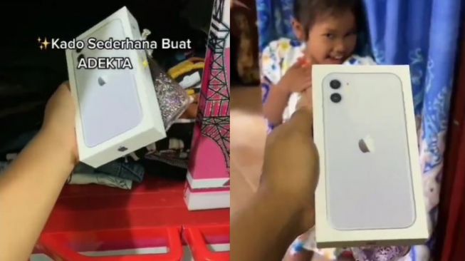 Dibelikan Kado iPhone 11, Jawaban Adik Malah Bikin Nyesek Kakaknya