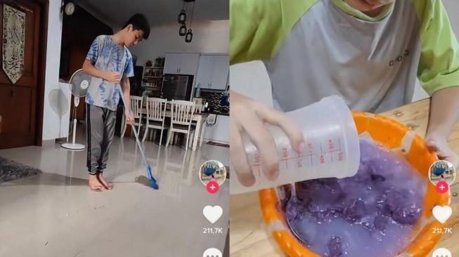 Ibu Ini Banjir Pujian Sukses Didik Anak Bujang Lakukan Pekerjaan Rumah, Calon Istri Tinggal Terima Jadi