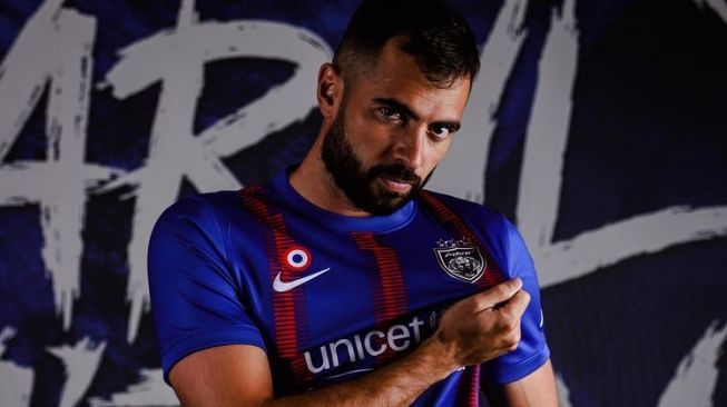 Jordi Amat resmi gabung ke klub Liga Malaysia, JDT (Instagram @officialjohor)