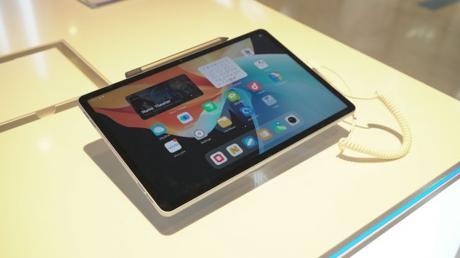 Tablet Vivo Pad dipamerkan dalam acara Vivo Technology Week 2022 Unfold Excellence yang digelar di Jakarta, Rabu (29/6/2022). [Vivo Indonesia]